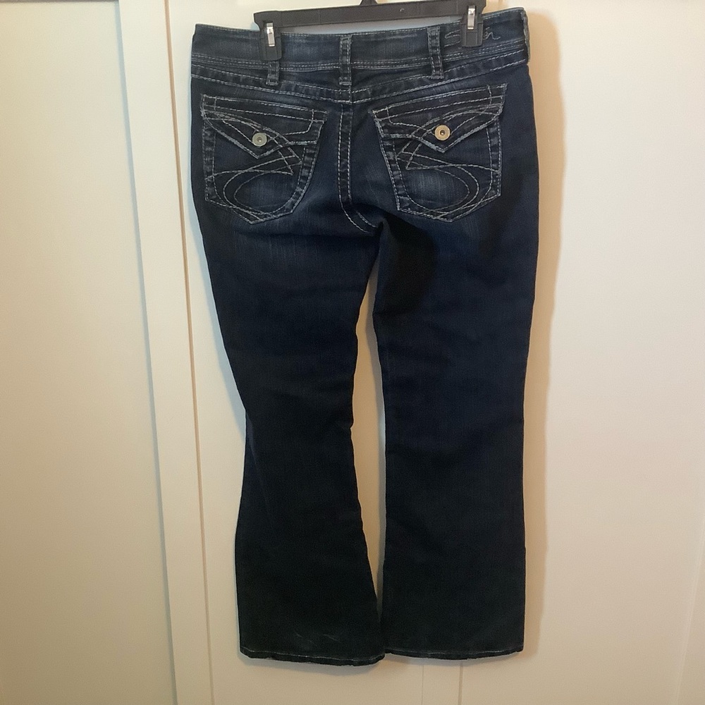 Silver Suki bootcut surplus  size W 33  X  L32 blue